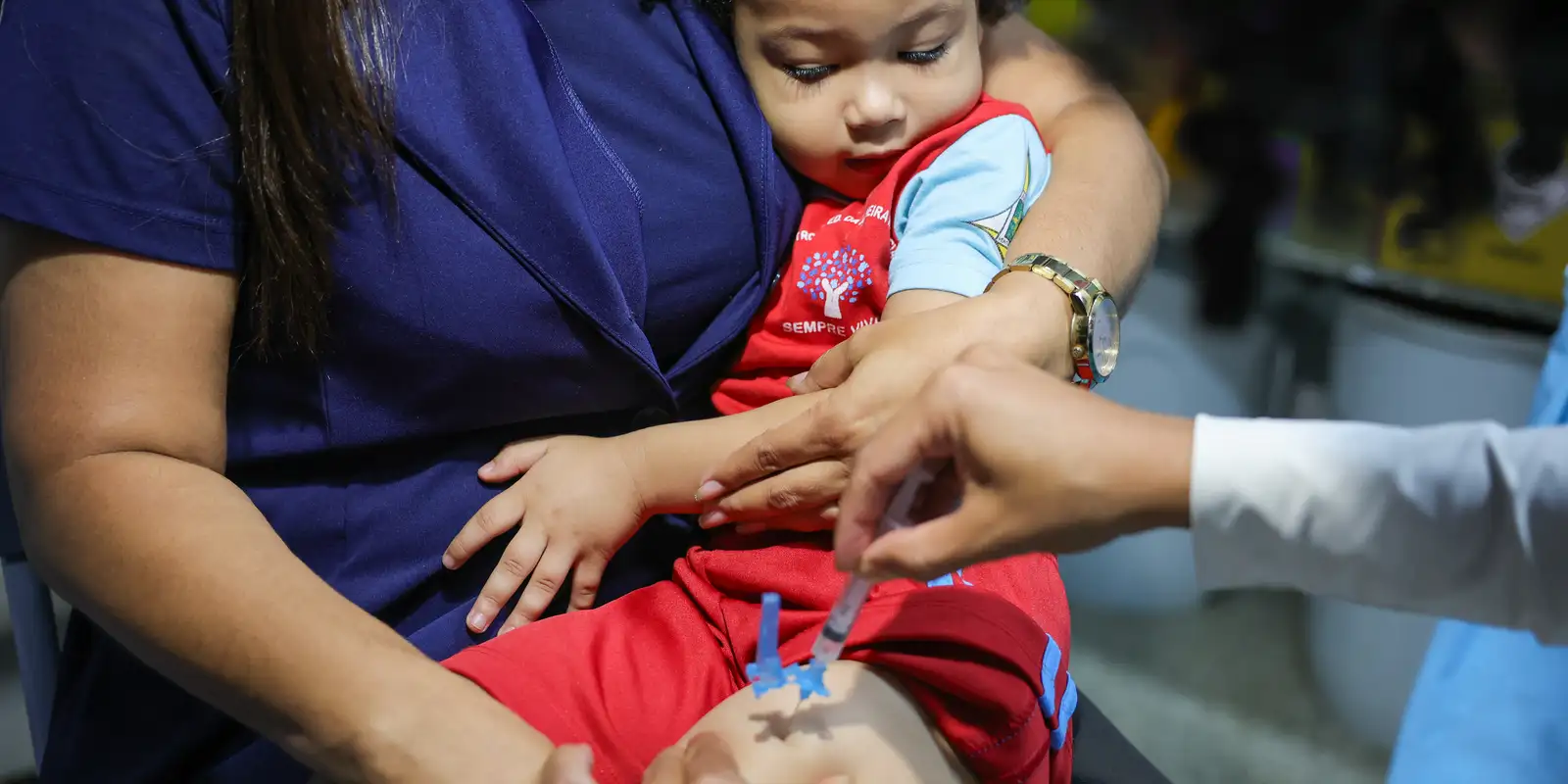 Cobertura vacinal infantil segue abaixo da meta no país
