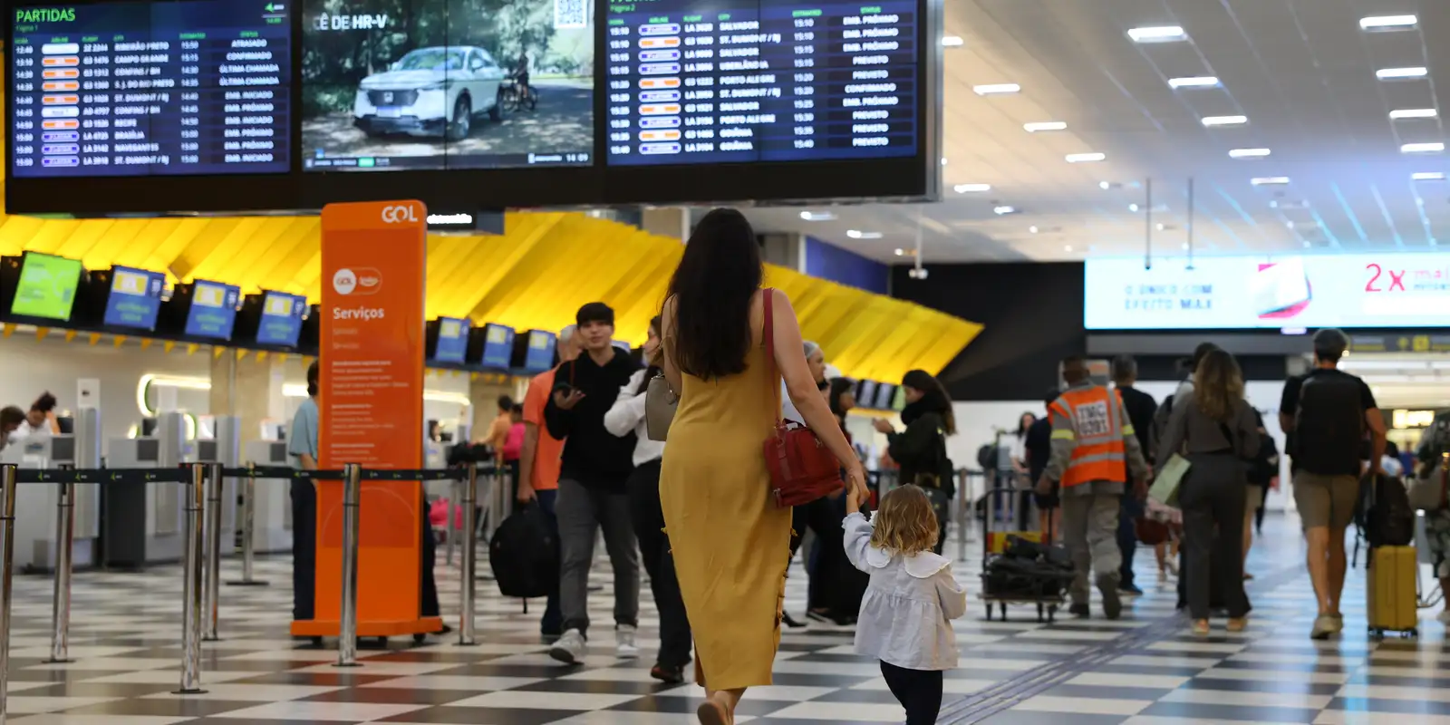 Aeroportos devem receber cerca de 2 milhões de passageiros no feriado