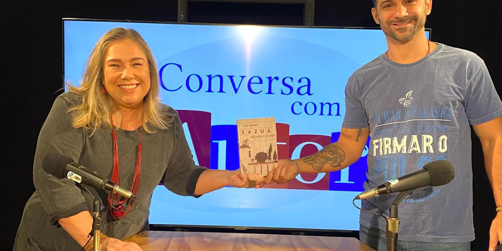 Conversa com o Autor traz bate-papo com Luiz Rufino na Rádio MEC