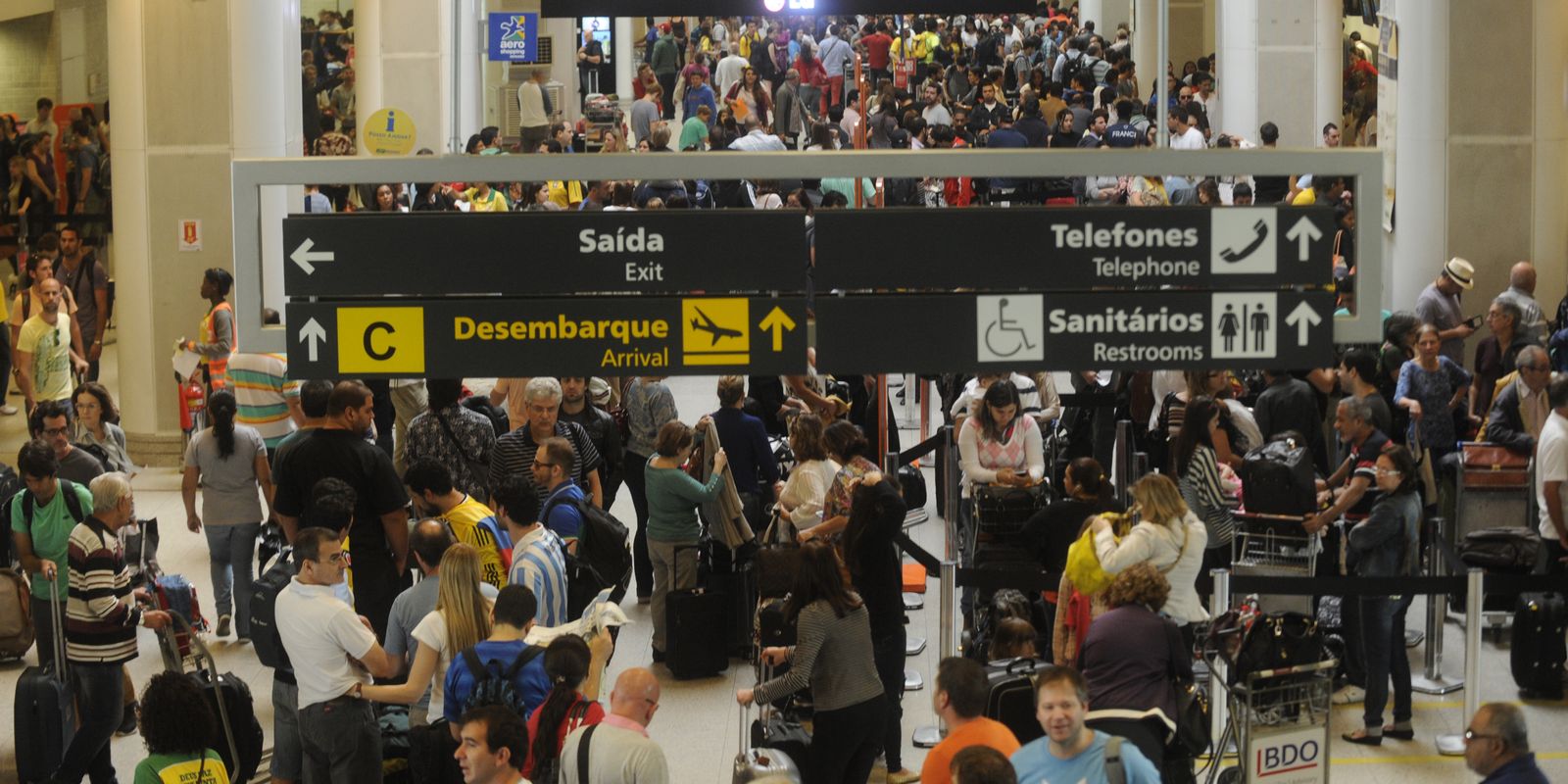 Número de passageiros nos aeroportos do país bate novo recorde