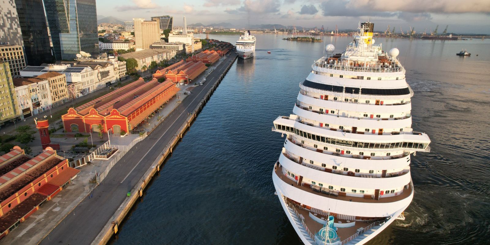 Brasil assina contrato para navios-hotel na COP30