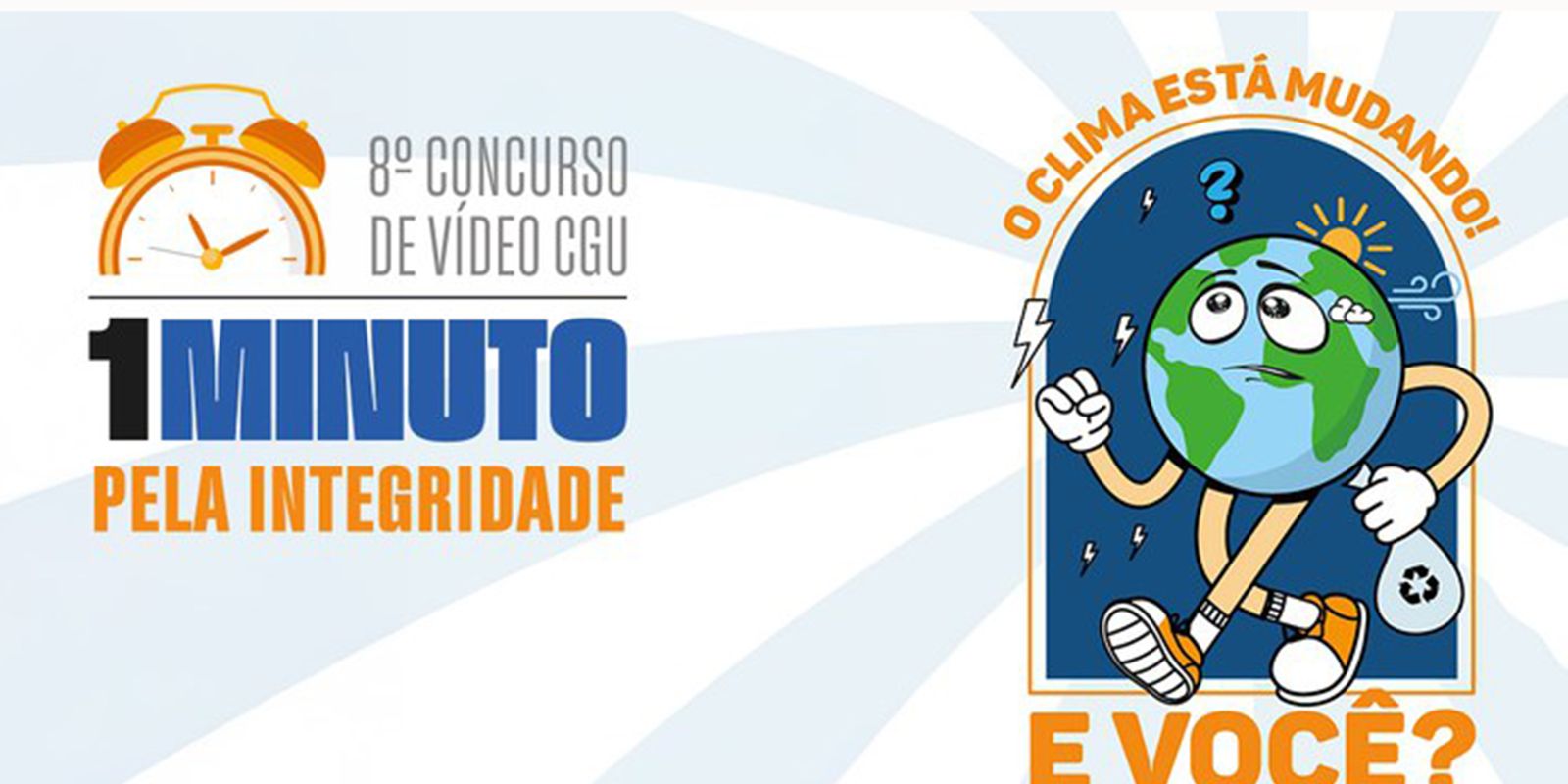 Estão abertas as inscrições para concurso "1 Minuto pela Integridade"